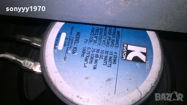 kustom kga10-lead guitar amplifier-внос швеицария, снимка 15 - Китари - 24641994