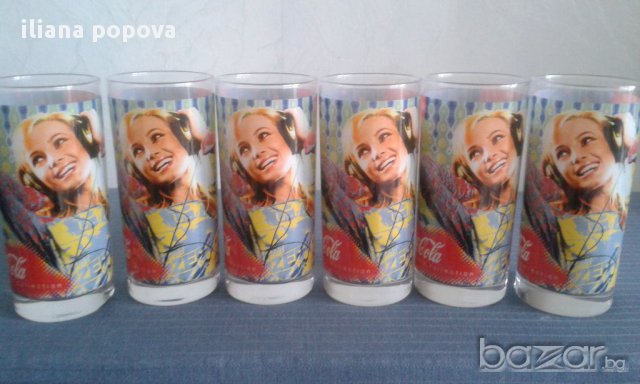 Чаши на кока-кола Ретро и Рок серий, снимка 8 - Други стоки за дома - 17560997