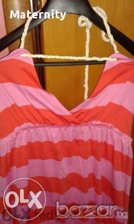 дълга рокля  H&M с гол гръб, снимка 1 - Рокли - 11664251