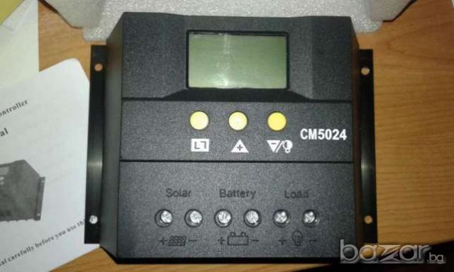 Контролер за соларни панели с дисплей - 30А - Нови!, снимка 14 - Други - 17649946