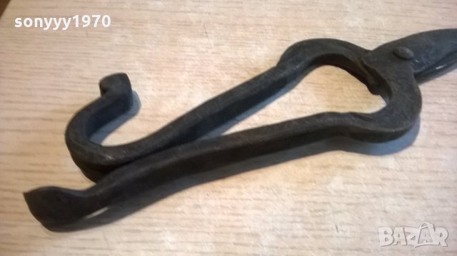 стари ножици за ламарина-27см-ковано желязо, снимка 7 - Колекции - 23056589