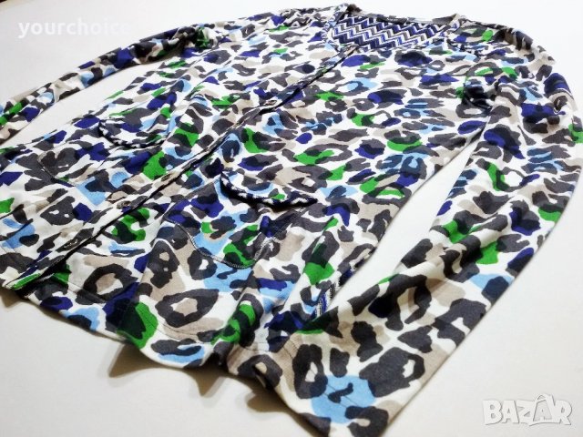 RIANI Womens Zig Zag Design Knit Cardigan Blouse Дамска Жилетка Size L - Нова, снимка 3 - Сака - 21103889