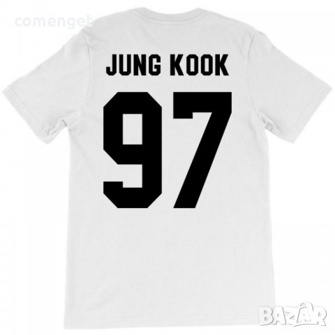 Мъжки и Дамски тениски BTS JUNG KOOK K-POP - 3 МОДЕЛА! Или с твоя идея!, снимка 4 - Тениски - 24055761