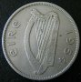 ½ крона 1954, Ирландия, снимка 2