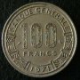 100 франка 1971, Камерун, снимка 1 - Нумизматика и бонистика - 16026823