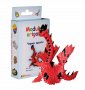 Комплект за изработване на модулно оригами Червен дракон, снимка 1