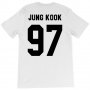 Мъжки и Дамски тениски BTS JUNG KOOK K-POP - 3 МОДЕЛА! Или с твоя идея!, снимка 4