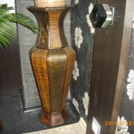 висока ваза за декоративни цветя, снимка 4 - Вази - 14306131