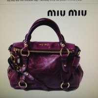 miu miu-100% оригинална, снимка 1 - Чанти - 22632927