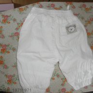 Бели панталонки, снимка 3 - Панталони и долнища за бебе - 16386217