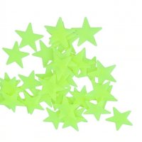 Светещи звездички за стая - Пакет 100броя, снимка 2 - Други - 23535066