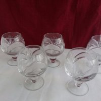 кристални чаши , снимка 2 - Антикварни и старинни предмети - 19293090