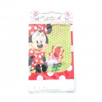 червен кант Мини Маус minnie mouse найлонова покривка за парти рожден ден, снимка 1 - Покривки за маси - 20659930
