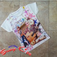 Тениска с Елза и Анна , снимка 1 - Детски тениски и потници - 21904127