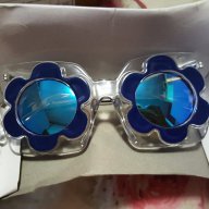 Екстравагантни слънчеви очила лукс прозрачно със синьо, снимка 3 - Слънчеви и диоптрични очила - 14572895