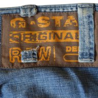 G-STAR RAW DENIM TRASH ELWOOD мъжки дънки сини размер 30, дължина 34 100% памук, снимка 3 - Дънки - 13121942