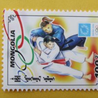 Серия 28-ти летни олимпийски игри-2004,Монголия, снимка 4 - Филателия - 22390753