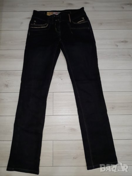 Черни дамски дънки марка Love & Honour внос от чужбина, снимка 1