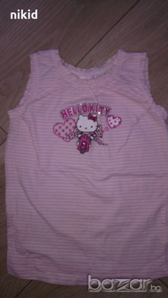 Коте Кити Хелоу Кити Hello Kitty бебешка детска рокля оригинал, снимка 1
