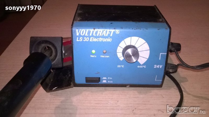 Voltcraft ls30 electronic-профи станция за запояване-внос швеицария, снимка 1
