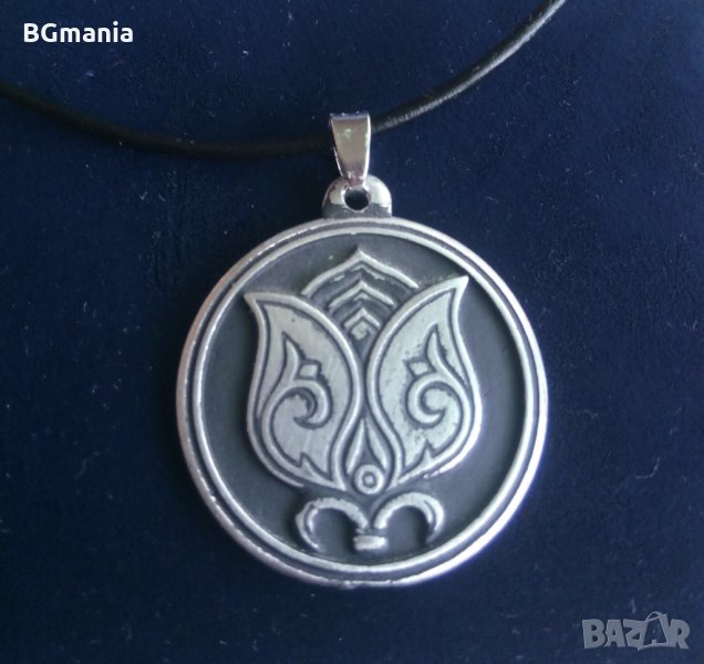 Ръчно изработен медальон Българска роза оригинална и уникална визия, снимка 1