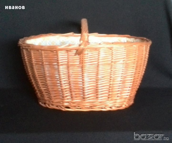 Винтидж голяма кошница, снимка 1