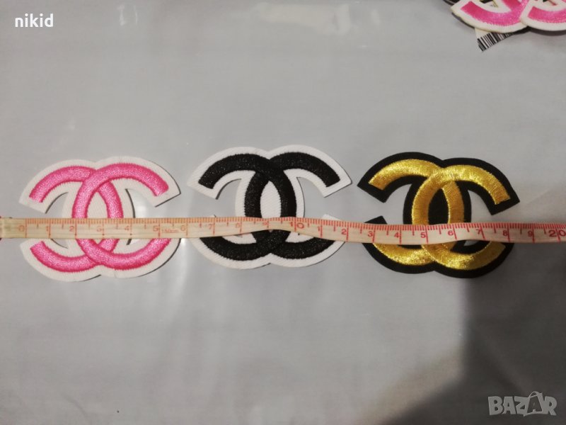  Шане* CHAN** лого емблема апликация за дреха дрехи самозалепваща се щампа, снимка 1