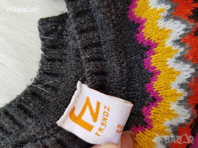 Нова рокля размер 62см. 0-3 месеца, снимка 6 - Бебешки рокли - 24069609