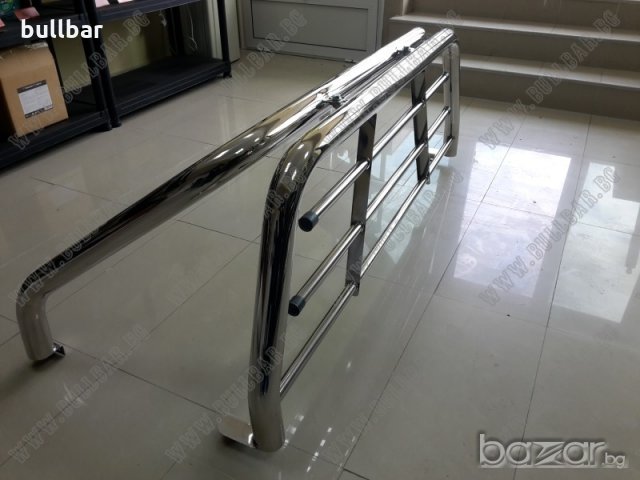 РОЛБАР ЗА КАРОСЕРИЯТА СЪС ЗАЩИТА НА ЗАДНОТО СТЪКЛО ЗА NISSAN NAVARA 2005+г., снимка 4 - Аксесоари и консумативи - 19020133