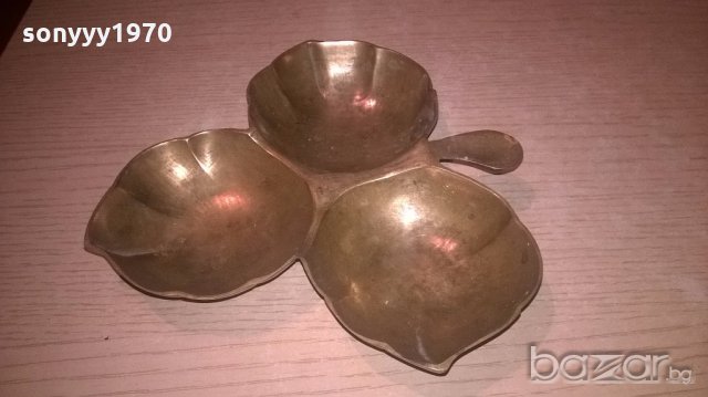 ретро колекция-17х17х17см-мед/месинг-внос швеицария, снимка 2 - Колекции - 19992020