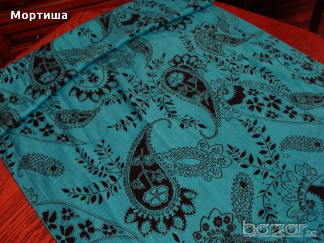  100% кашмир великолепен шал , снимка 3 - Шалове - 20278776