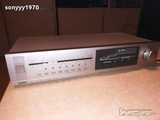 saba mt150-stereo tuner-внос франция, снимка 5 - Ресийвъри, усилватели, смесителни пултове - 21375499