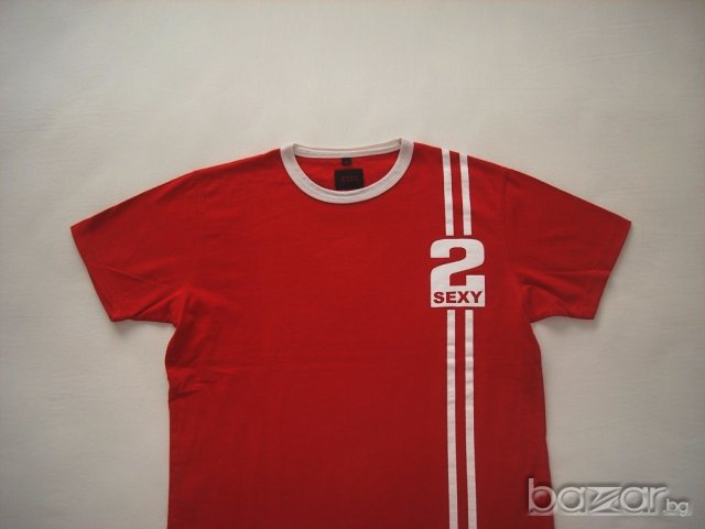 Червена тениска за младеж,158/164 см. , снимка 2 - Детски тениски и потници - 16380892