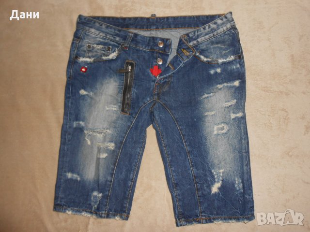  Dsquared2 къси  дънкови пантлони 