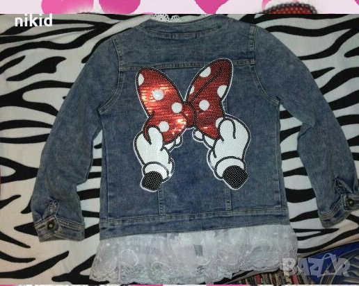 Огромна пандела на Мини Маус с пайети апликация за дрехи и други нашивка нашивки, снимка 2 - Други - 24292955