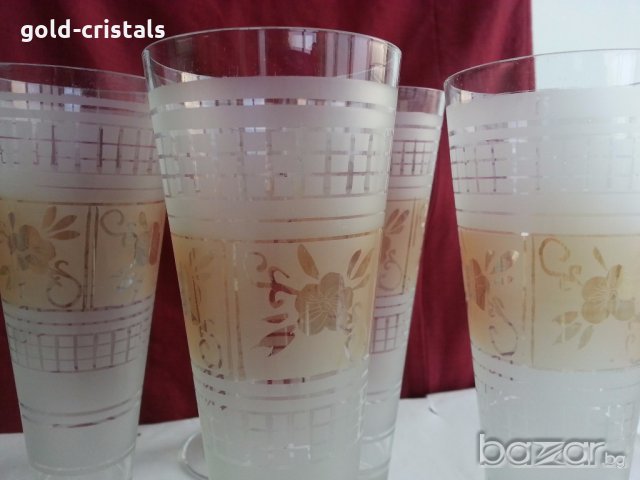 стари  стъклени чаши ваза , снимка 12 - Антикварни и старинни предмети - 20535443