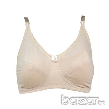 Сутиен за бременни и кърмачки Мама 2020 във бежово