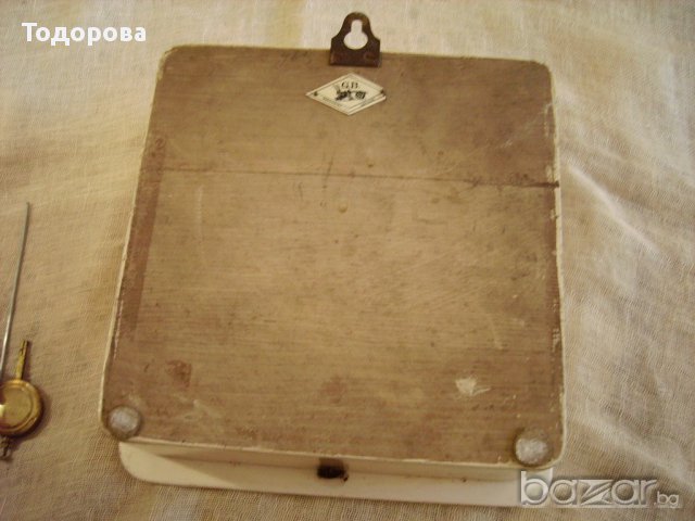 Стенен кухненски часовник Густав Бекер, снимка 6 - Антикварни и старинни предмети - 15265986
