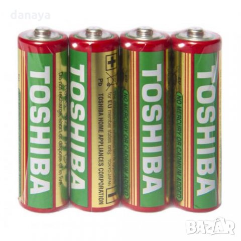 776 Батерия TOSHIBA AA R6KG SP-4TGTE BG комплект от 4 броя батерии, снимка 1 - Друга електроника - 24396437