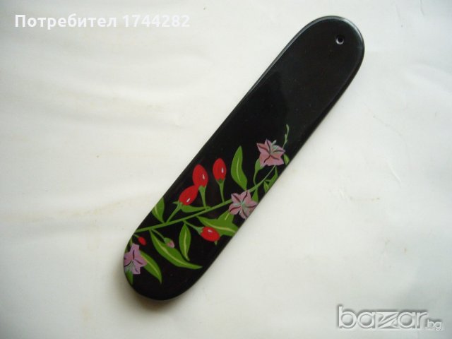 Старо японско керамично рисувано пано