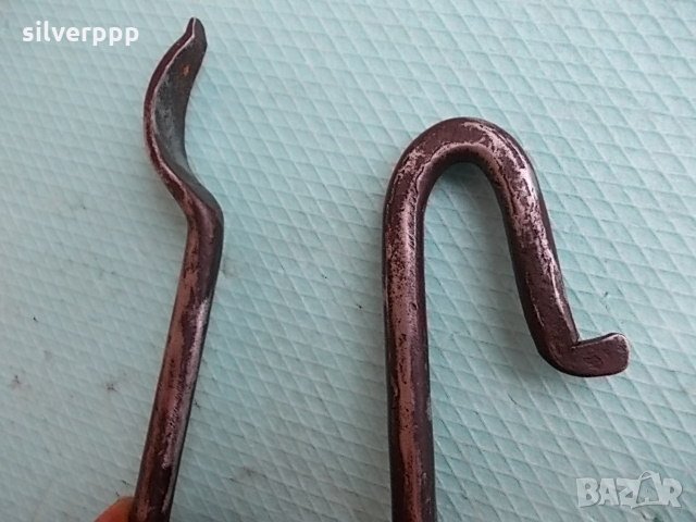  Ковани масивни ножици , снимка 5 - Антикварни и старинни предмети - 21578265