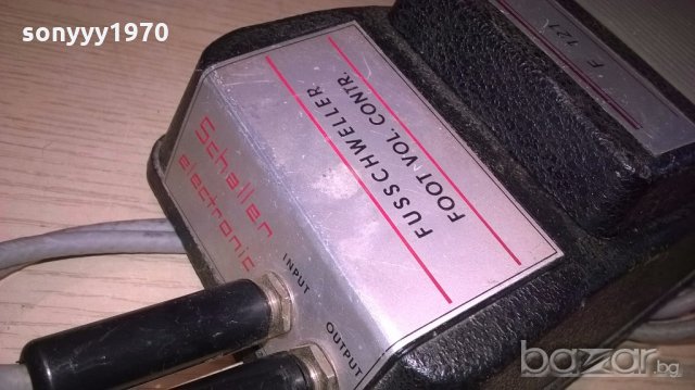 GERMANY-schaller electronic-музикантски педал-внос швеицария, снимка 4 - Китари - 18413735