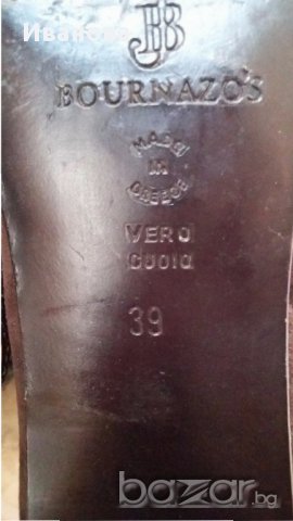 Страхотни гръцки ботички естествен велур !, снимка 4 - Дамски боти - 16670137