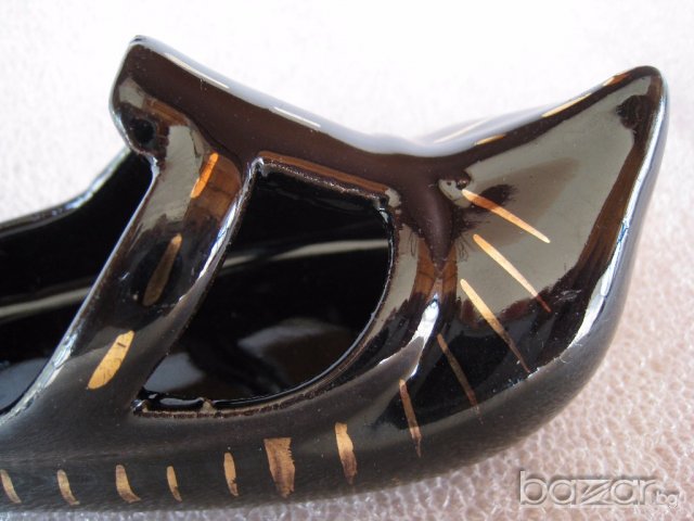 Стар керамичен пепелник обувка от 80те!, снимка 2 - Други ценни предмети - 18194193
