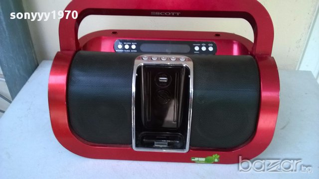 scott i-sx50 usb/ipod/tuner/amplifier-внос швеицария