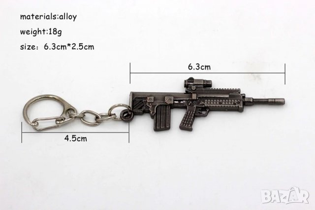 💣 Ace 5.56 автоматично оръжие ключодържател. 1:1 с реалното, снимка 3 - Други - 22937683
