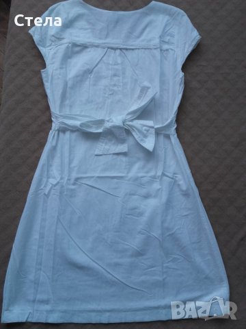 VERO MODA Бяла рокля, снимка 3 - Рокли - 25142237