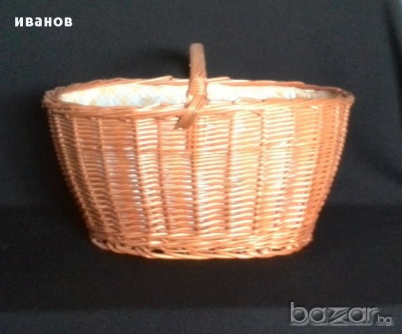 Винтидж голяма кошница, снимка 1