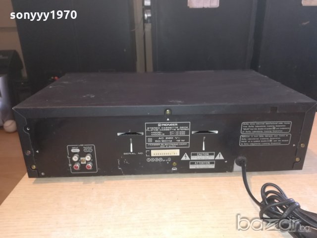 pioneer ct-w330 stereo deck-внос швеицария, снимка 18 - Декове - 21151258