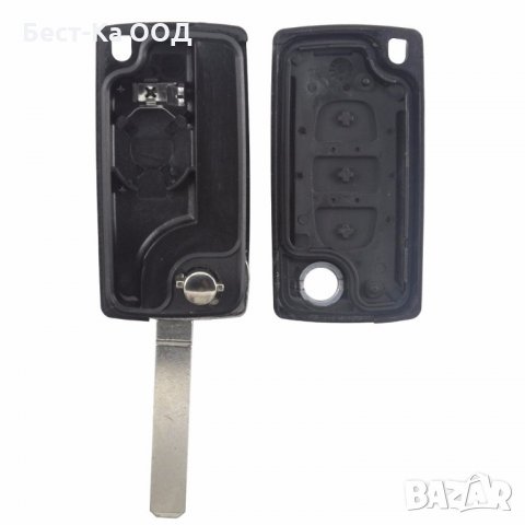 Кутийка за ключ Пежо/Ситроен 3 бутона ( среден фарове ), снимка 8 - Аксесоари и консумативи - 21822672